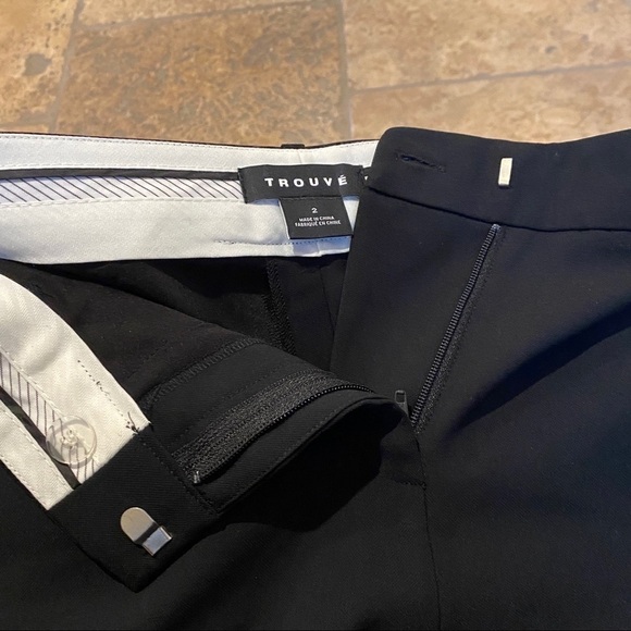 NWT~TROUVE Black Dress Pants Size 2 - Picture 7 of 9